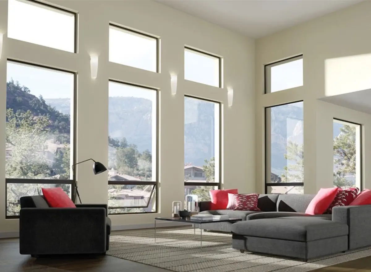 A250 aluminum windows