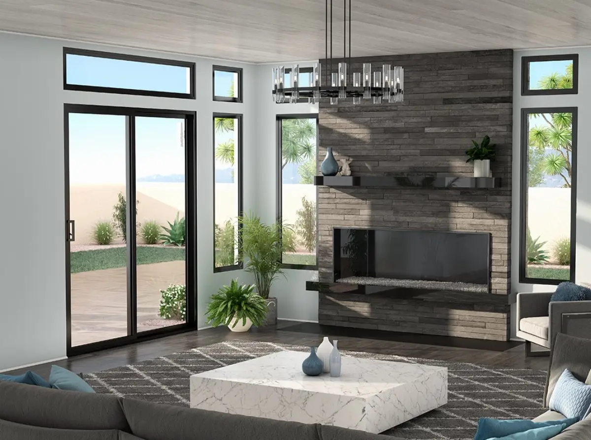 Trinsic sliding door and windows