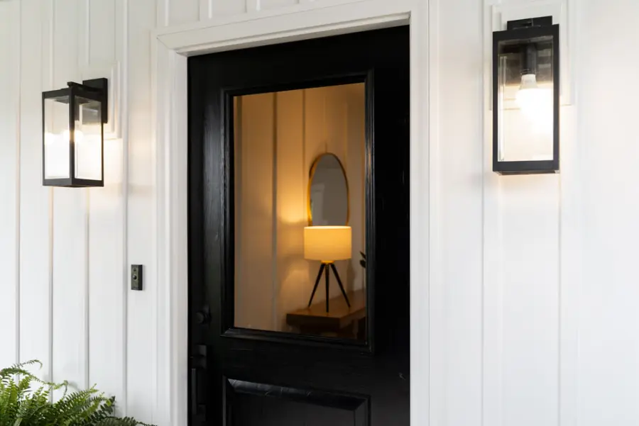 Bronze tinted glass
