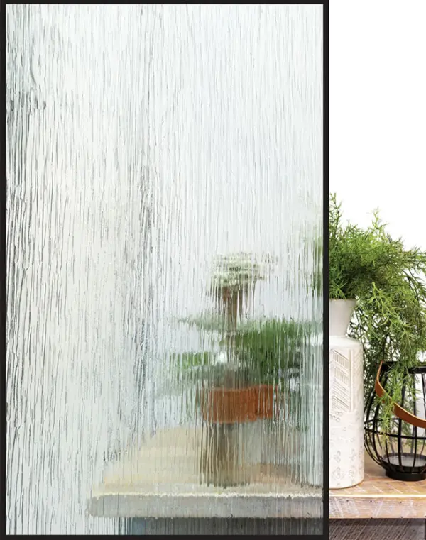 Waterfall privacy glass