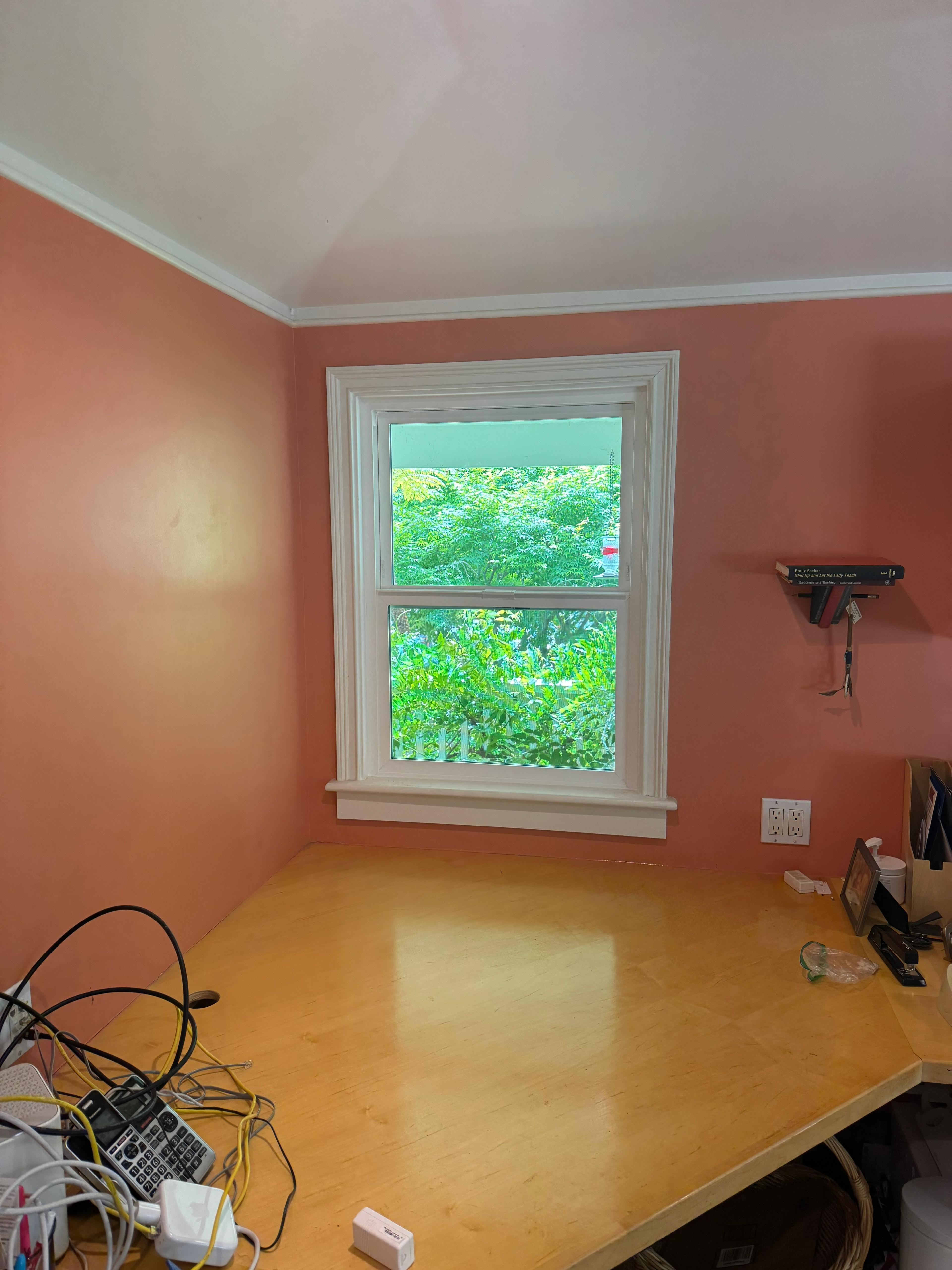 Double hung window replacement interior by Windows 4U