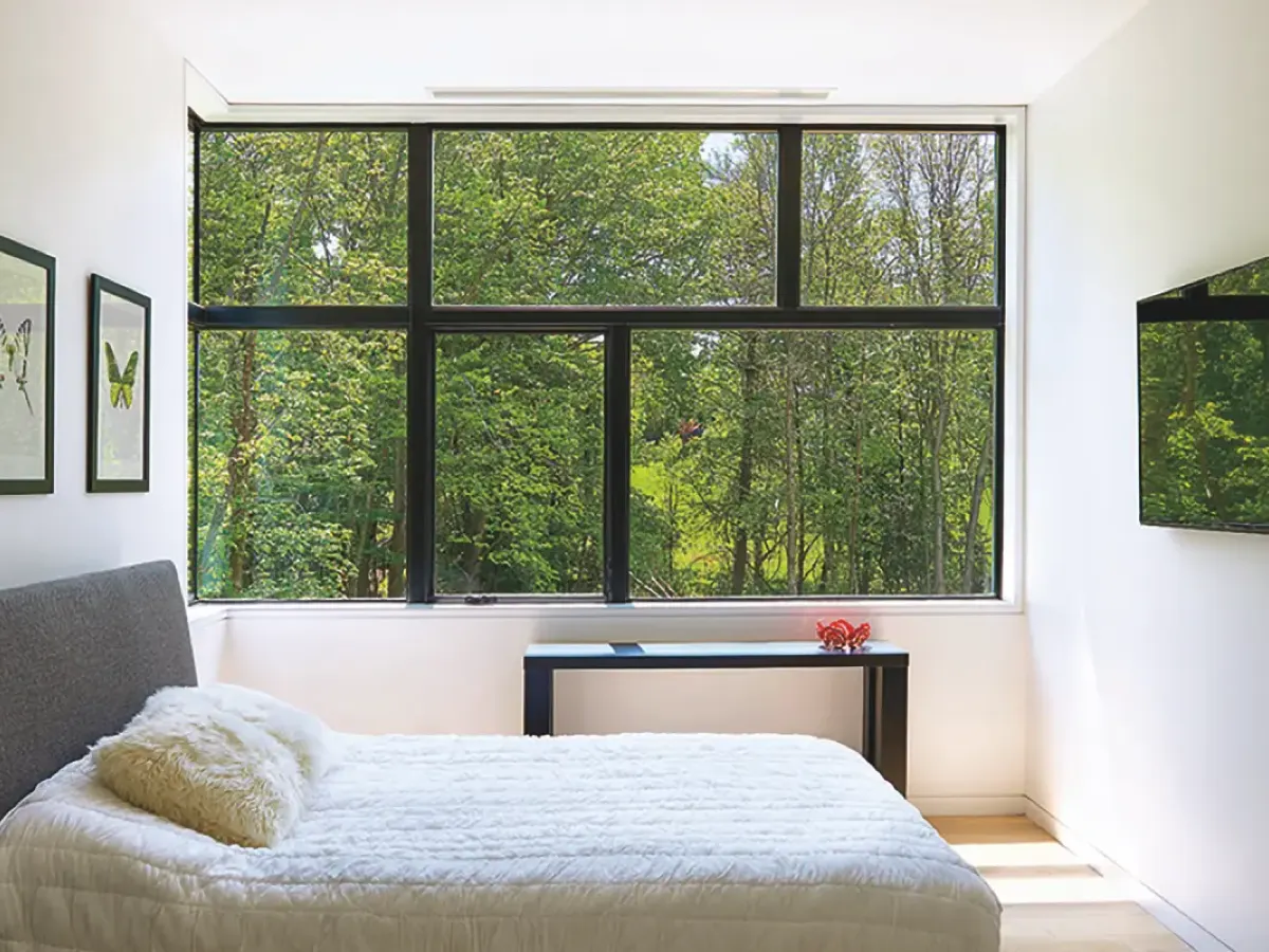 Bedroom with Windsor Pinnacle clad windows